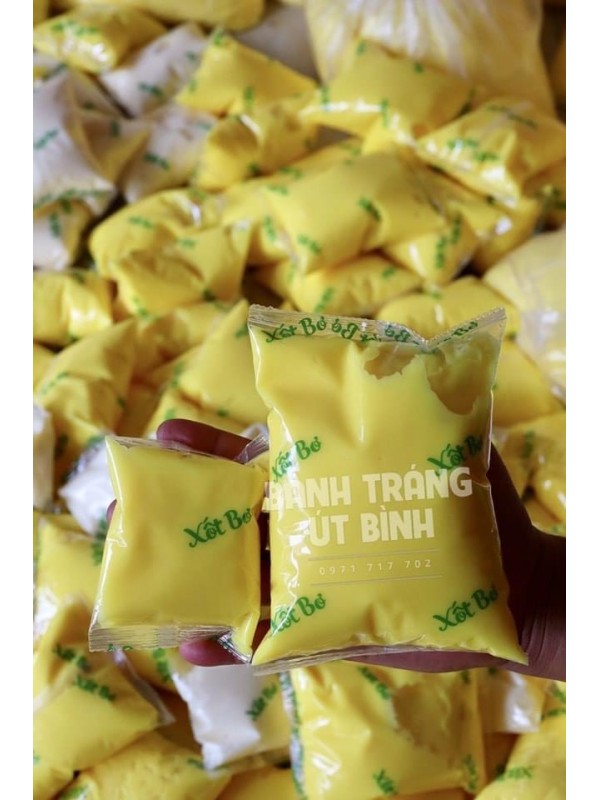 500gr Bơ Hột Gà Ăn Kèm Bánh Tráng